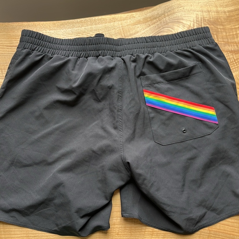 TomboyX swim board shorts